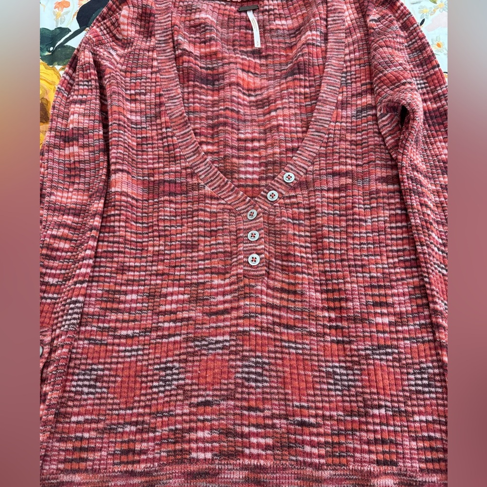 Early 2000s Free People Classic, Spacedye, Size S.